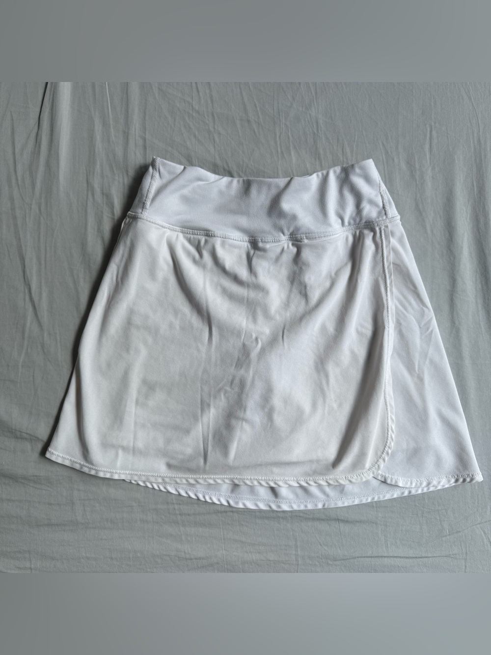 Zella White Tennis Skort with Built-In Short